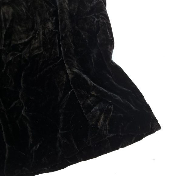J. Crew Black Velvet Lined Sleeveless Top - Picture 6 of 8